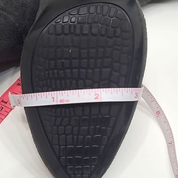 Velvet Heart Rosa Knee-High Boot Pointed Toe Stiletto Floral Accent Side Zipper - Picture 15 of 16